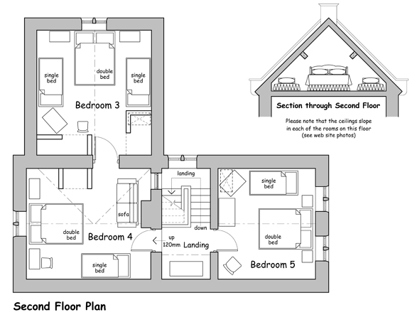 Cottage Floor Plans Offcote Grange Cottage Holidays