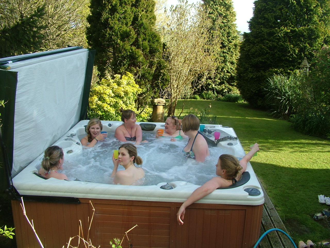 Hot Tub at Offcote Grange